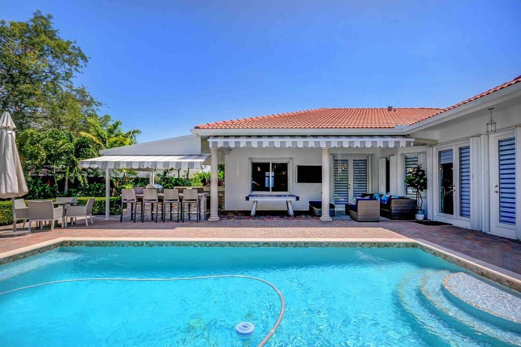 Miami 5Br Villa W Heated Pool, Games & Bbq L01 커틀러 베이 외부 사진