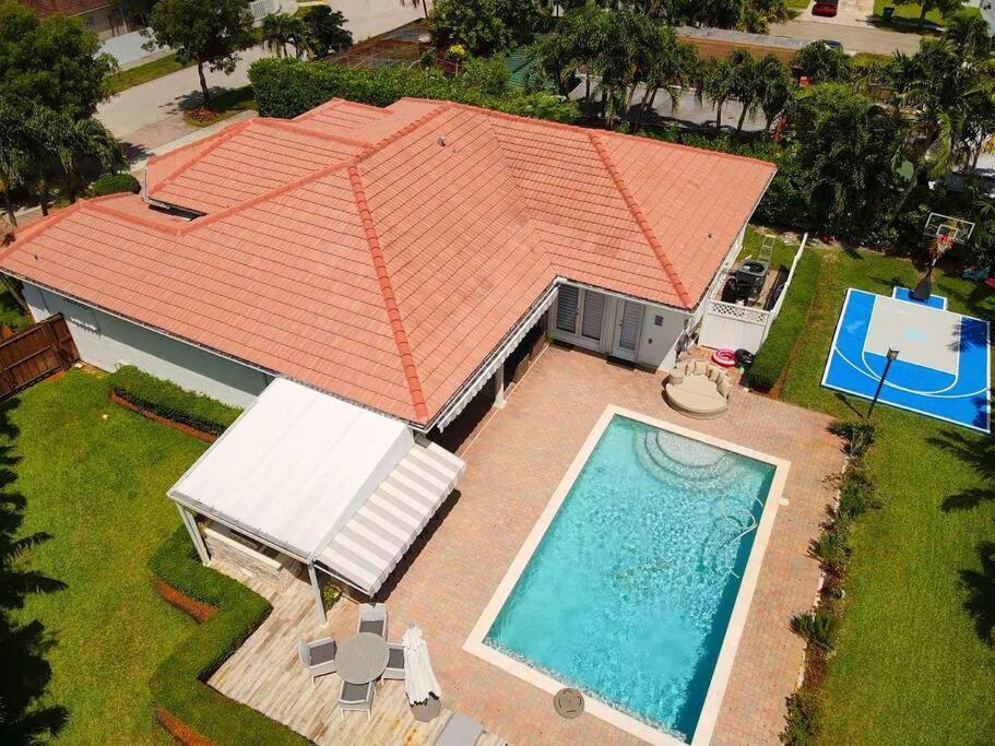 Miami 5Br Villa W Heated Pool, Games & Bbq L01 커틀러 베이 외부 사진