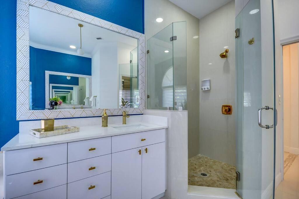 Miami 5Br Villa W Heated Pool, Games & Bbq L01 커틀러 베이 외부 사진