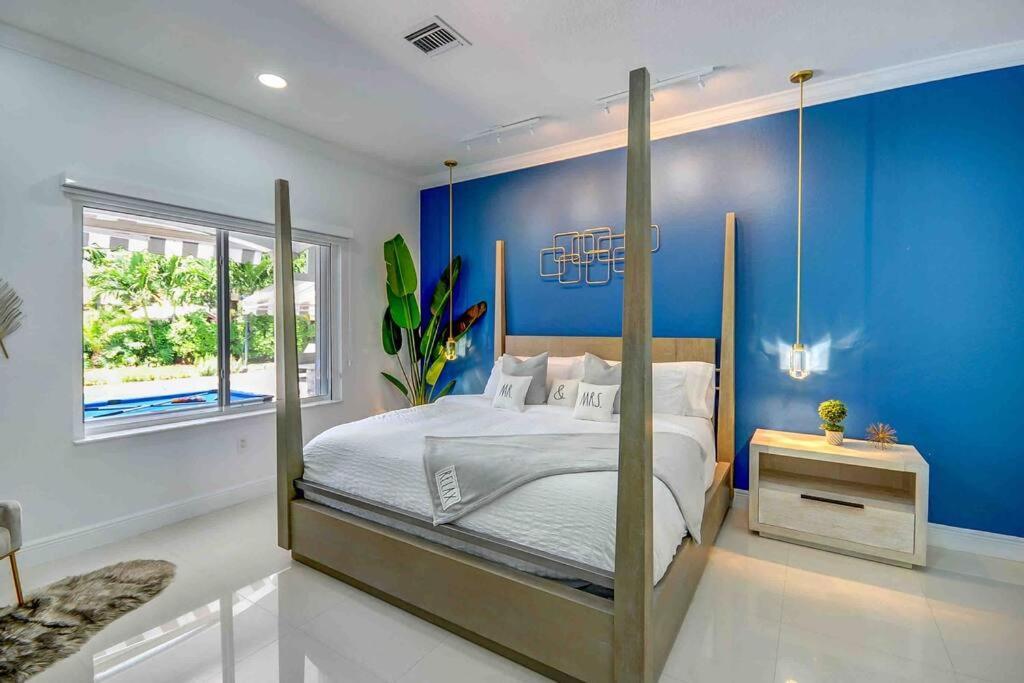 Miami 5Br Villa W Heated Pool, Games & Bbq L01 커틀러 베이 외부 사진