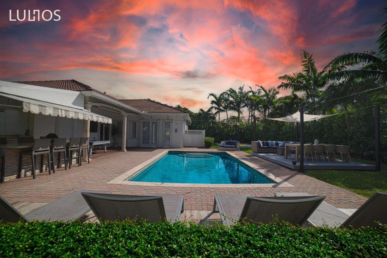 Miami 5Br Villa W Heated Pool, Games & Bbq L01 커틀러 베이 외부 사진